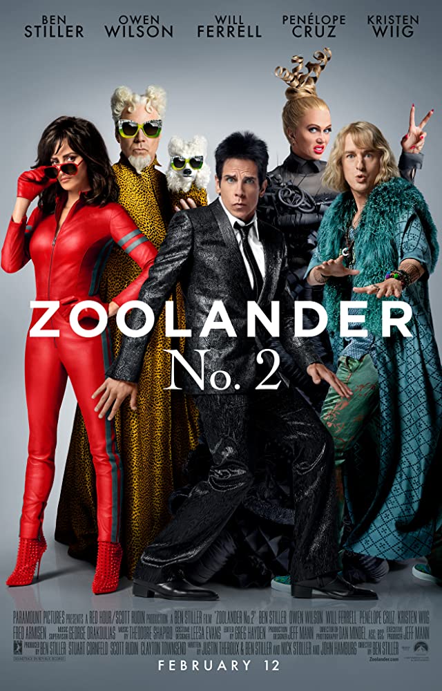 ดูหนังออนไลน์ฟรี Zoolander 2 (2016) ซูแลนเดอร์ 2