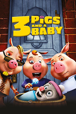 ดูหนังออนไลน์ฟรี 3 Pigs and a Baby (2008) หมู 3 ซ่าส์กับลูกหมาป่าจอมเฮี้ยว