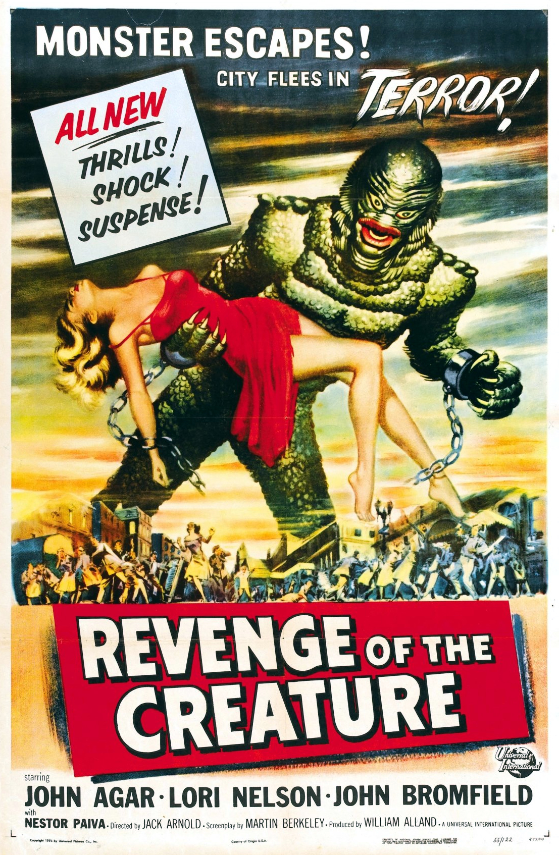 ดูหนังออนไลน์ Revenge of the Creature (1955)